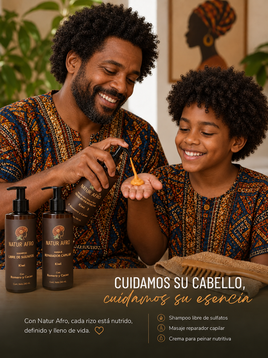 Kit Nutritivo y Reparador Cabello Afro